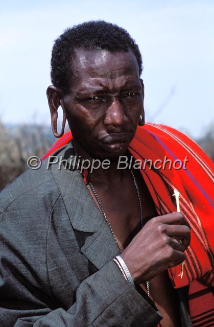 kenya 21.JPG - Homme MasaiRéserve de Masai MaraMasai Mara National ReserveKenya